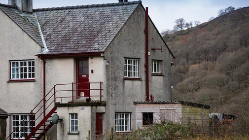 The exterior of Y Wenallt, Gwynedd